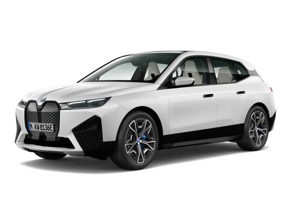 BMW iX MINERAL WHITE METALLIC